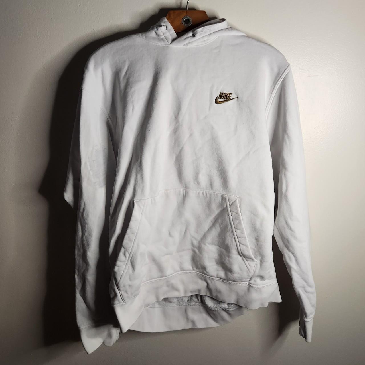 nike fleece funnel neck hoodie