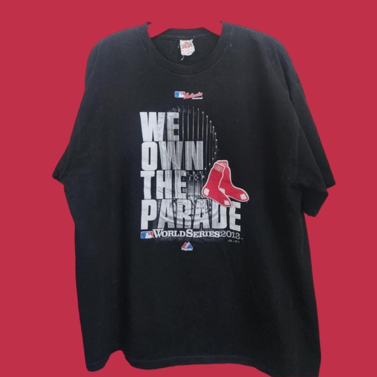 2013 Boston Red Sox We Own The Parade World Series T - Depop