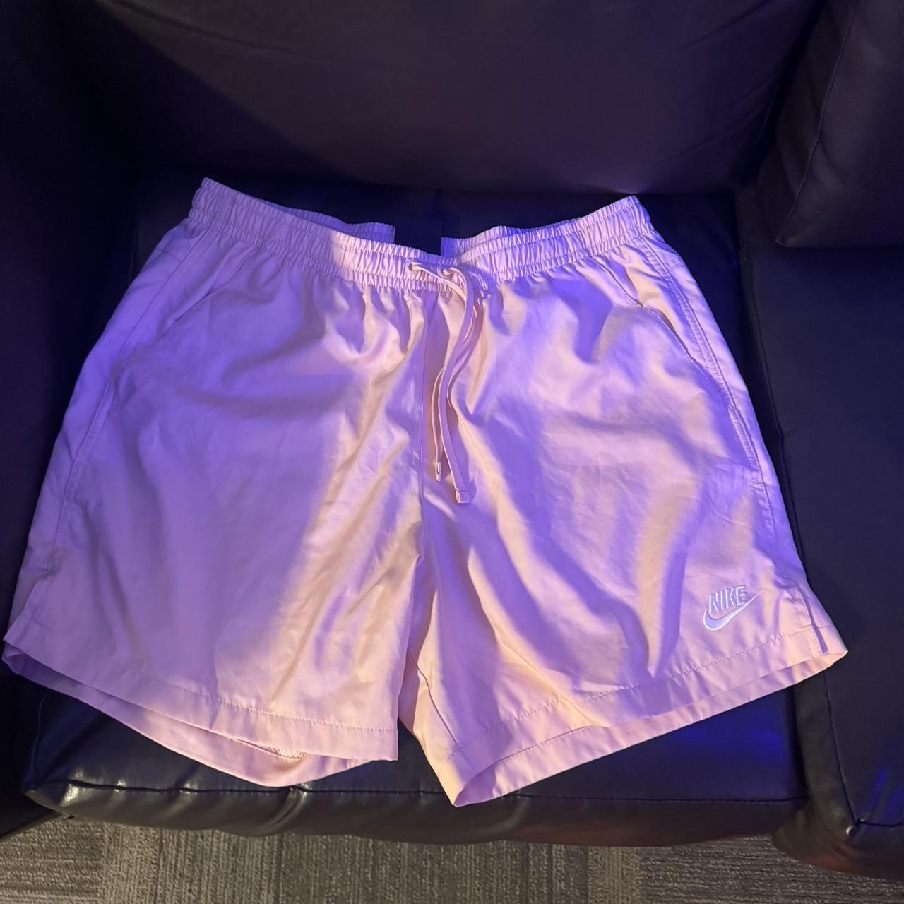 Light pink nike swim shorts Depop