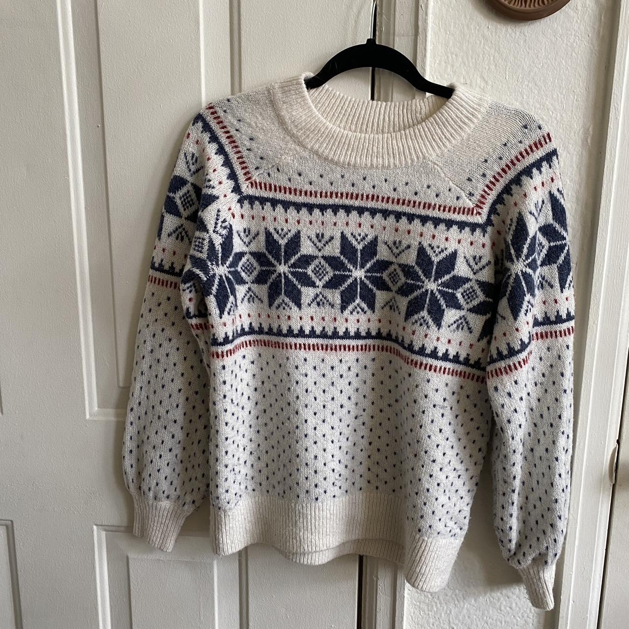 Fair isle shop sweater abercrombie