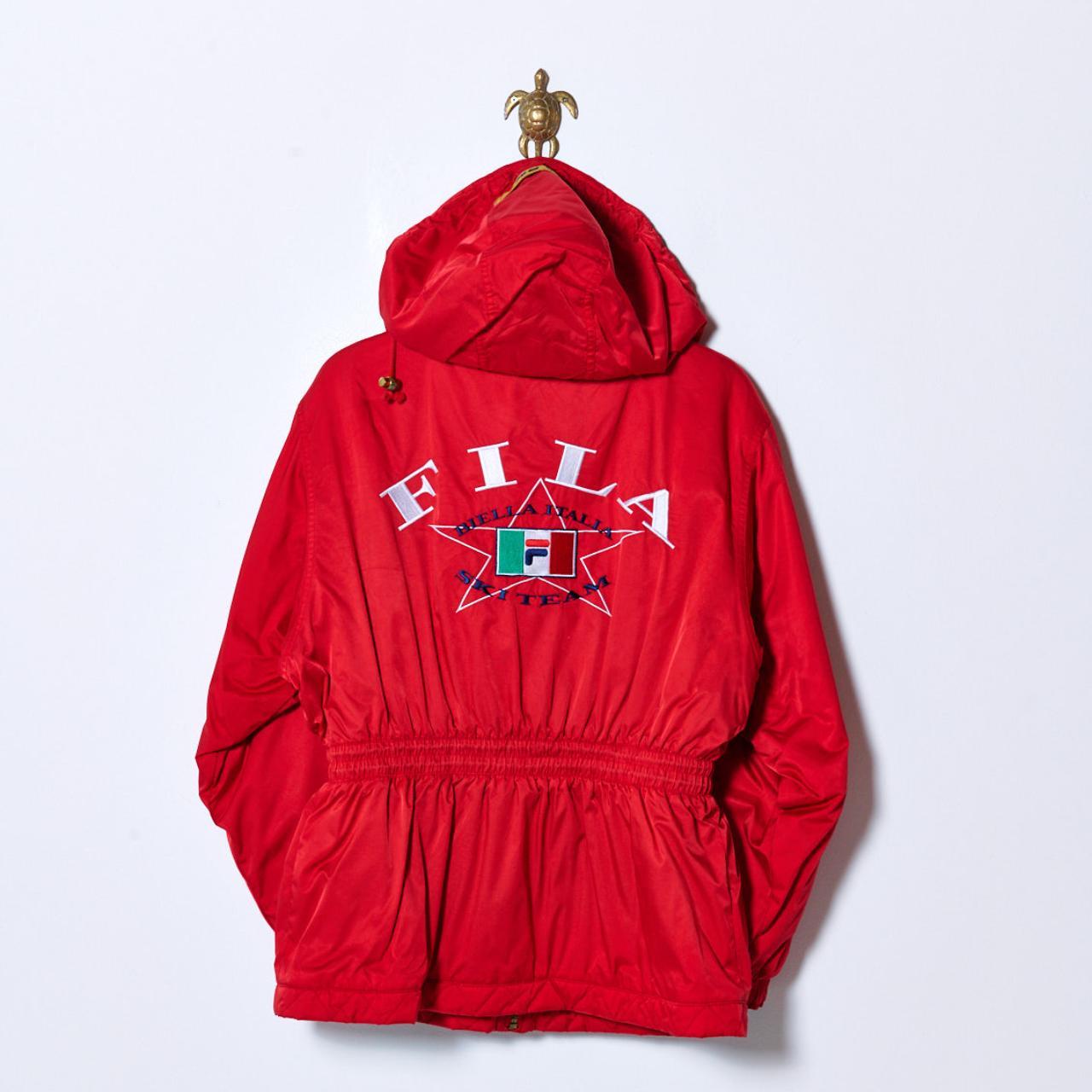 Fila Men's Red Jacket | Depop