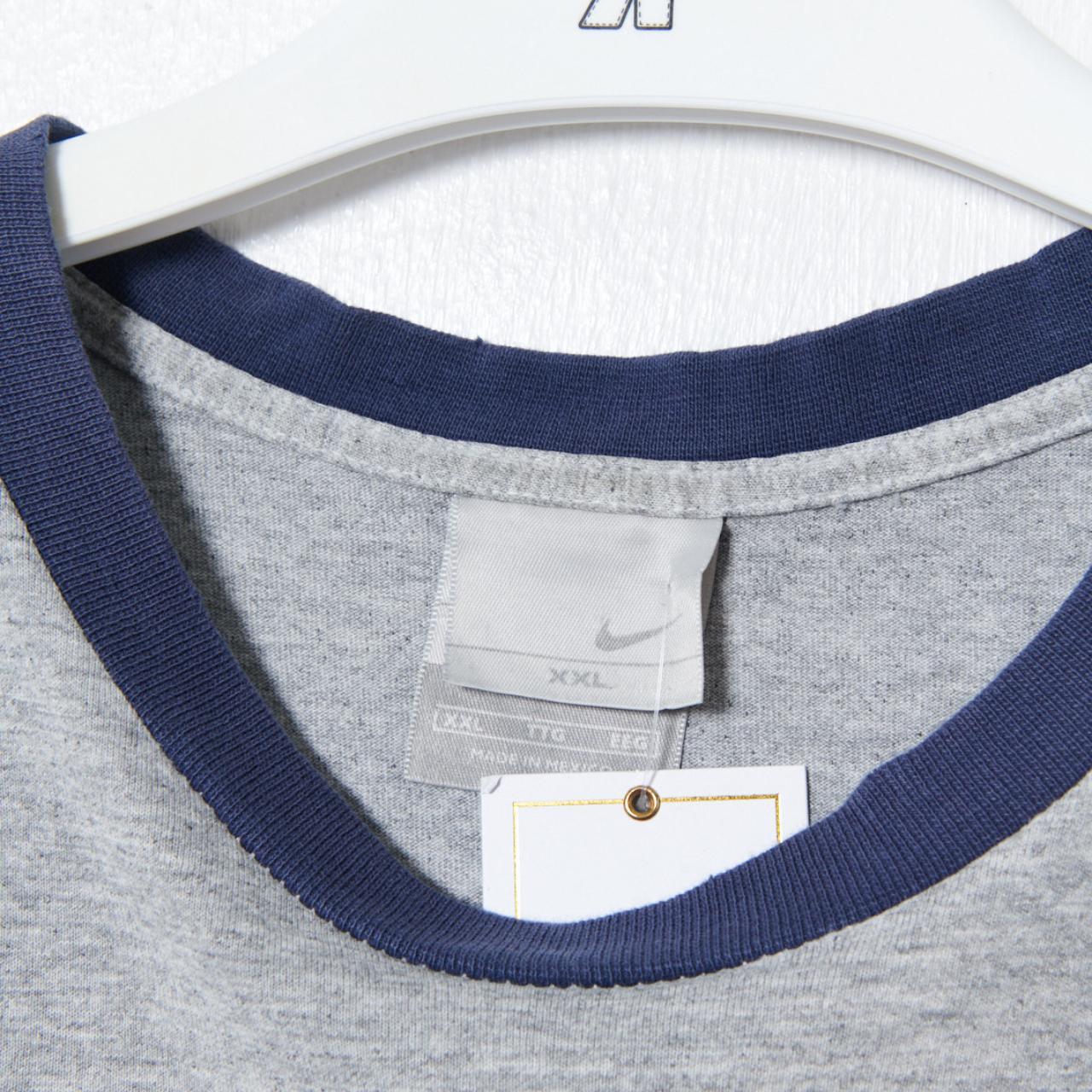 Nike Men's Grey Tshirt Depop