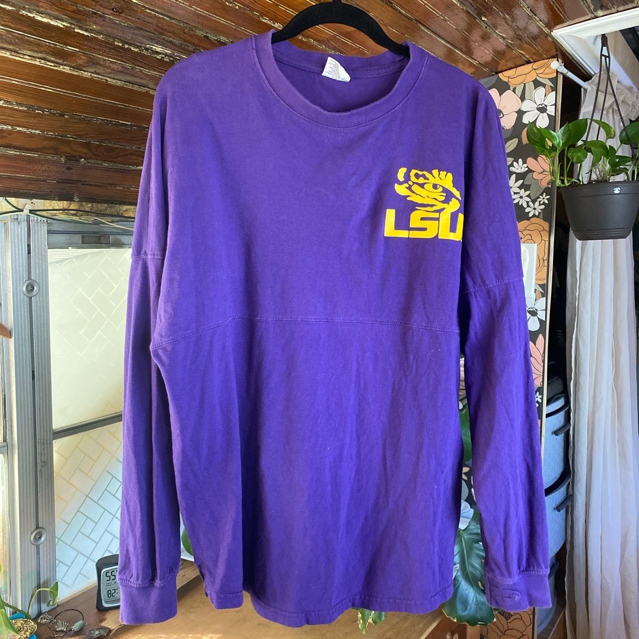 LA Lakers Long sleeve shirt yellow/Purple Medium