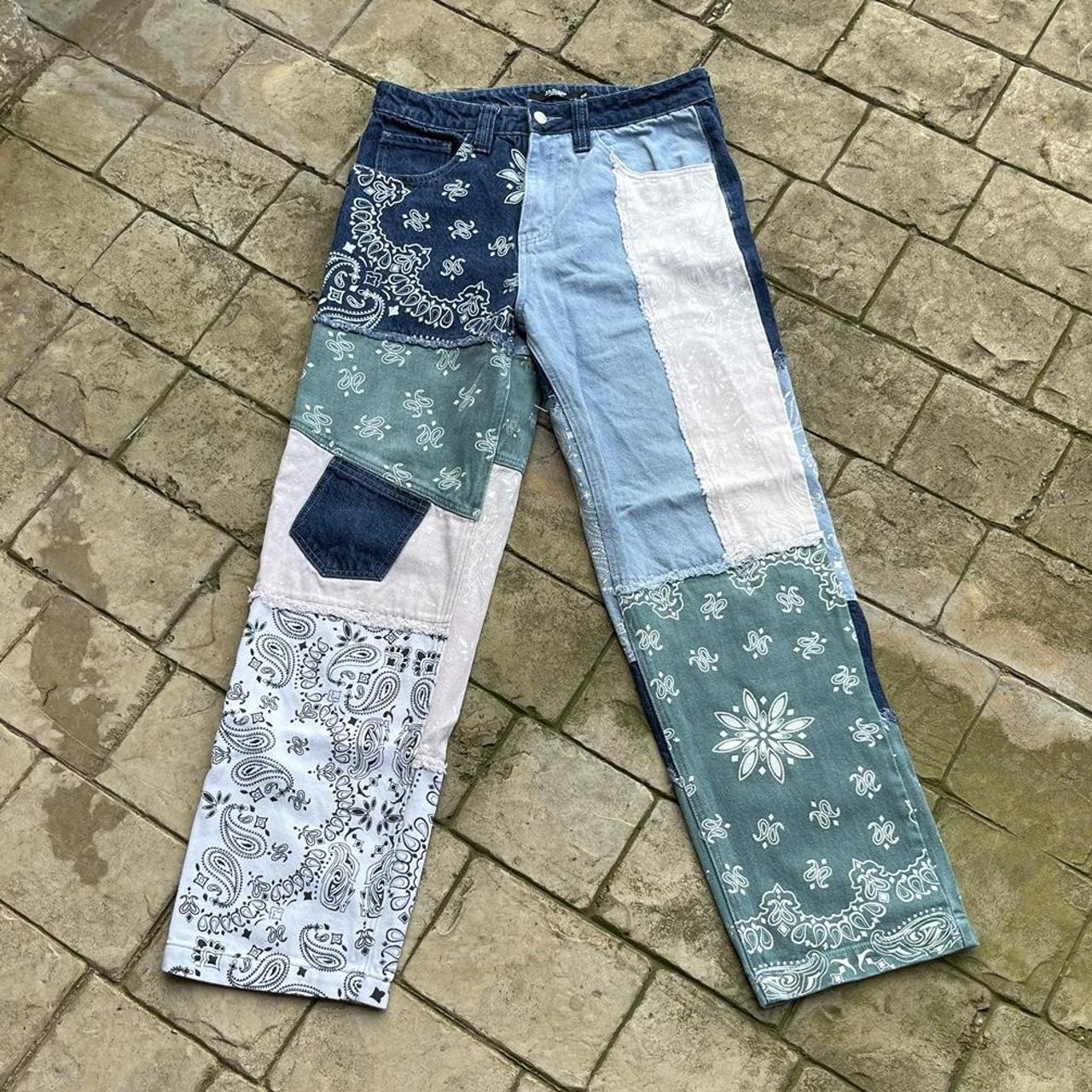 Jaded London Men's Multi Jeans Depop