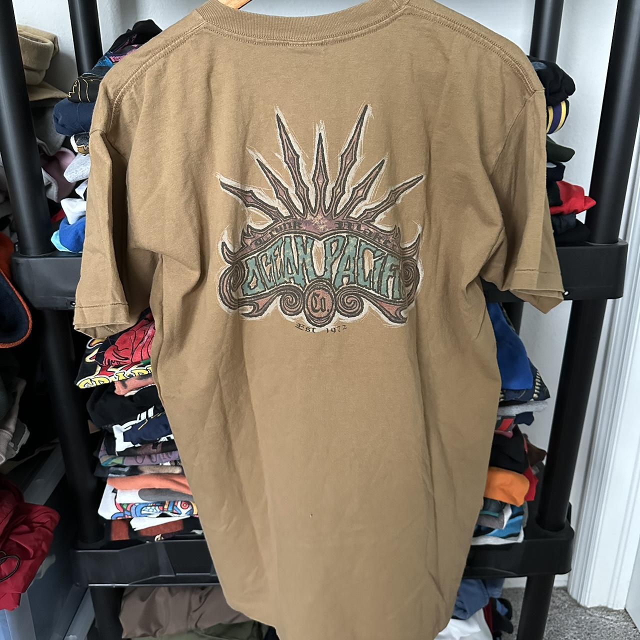 Vintage Ocean Pacific Beach T Shirt Depop Op Depop   P0 