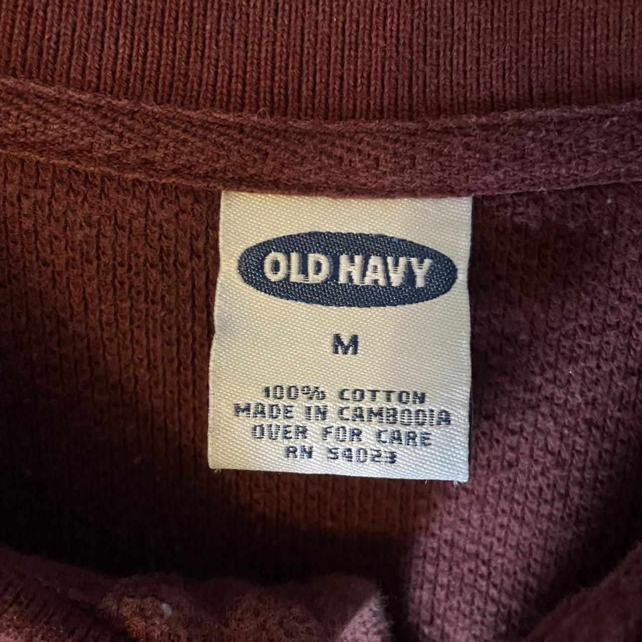 Old Navy Men's Burgundy Polo-shirts | Depop