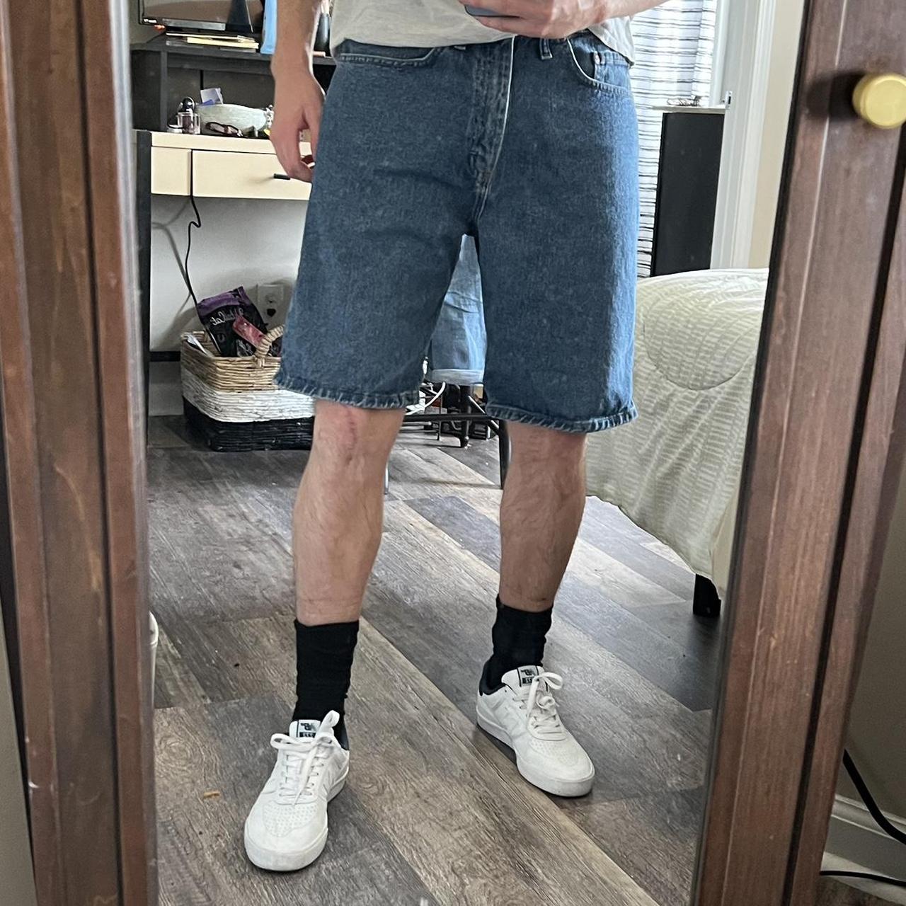 Wrangler Jorts Size Waist Inseam Depop