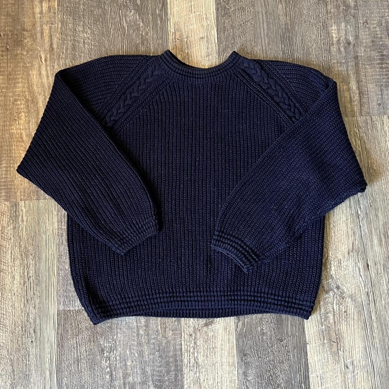 Vintage Basic Knit Sweater Size M but fits a little... - Depop