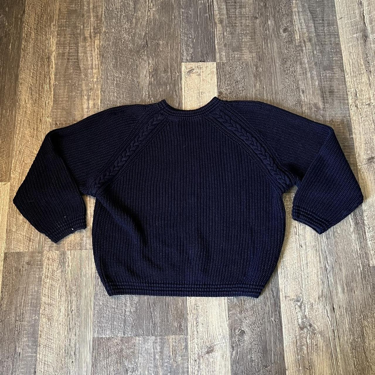 Vintage Basic Knit Sweater Size M but fits a little... - Depop