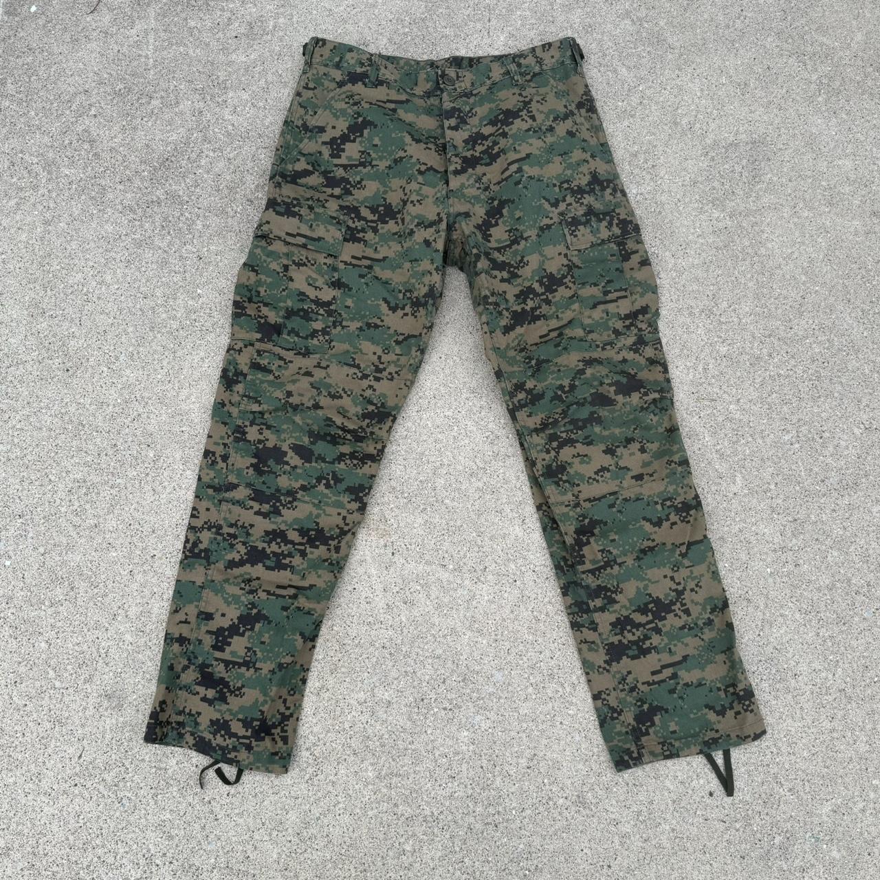 Vintage Military Tactical Pants Waist goes from 31”... - Depop