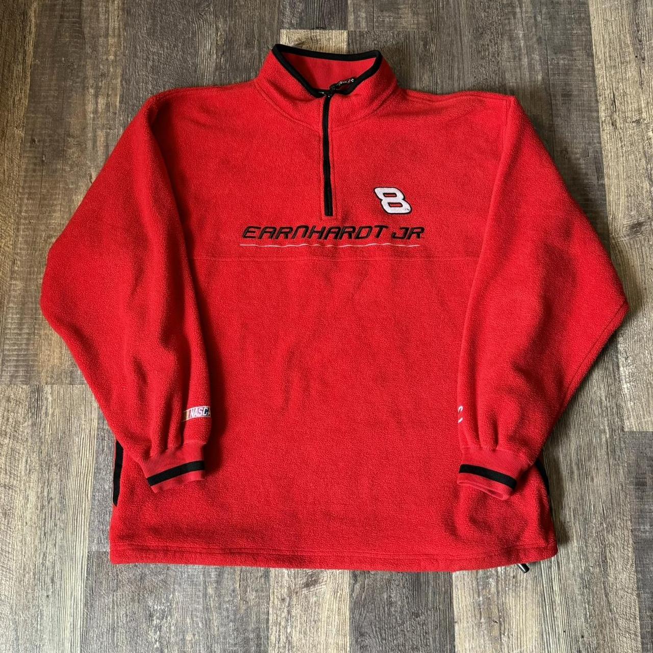 Y2K Dale Earnhardt Jr. Fleece Quarter Zip Tagged... Depop