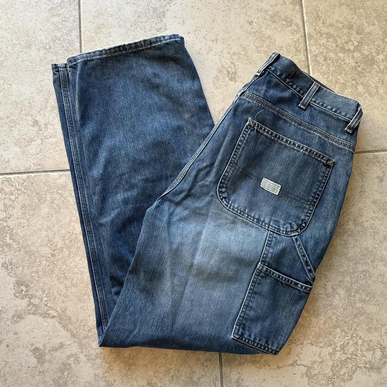 Vintage Y2K Gap Carpenter Jeans Super sick... - Depop