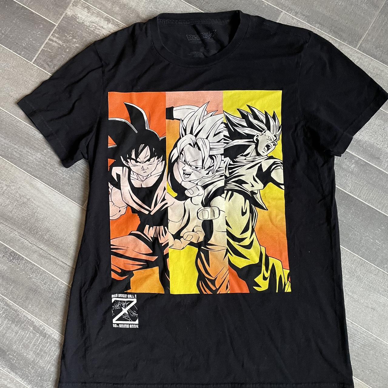 dragon ball z 30th anniversary shirt