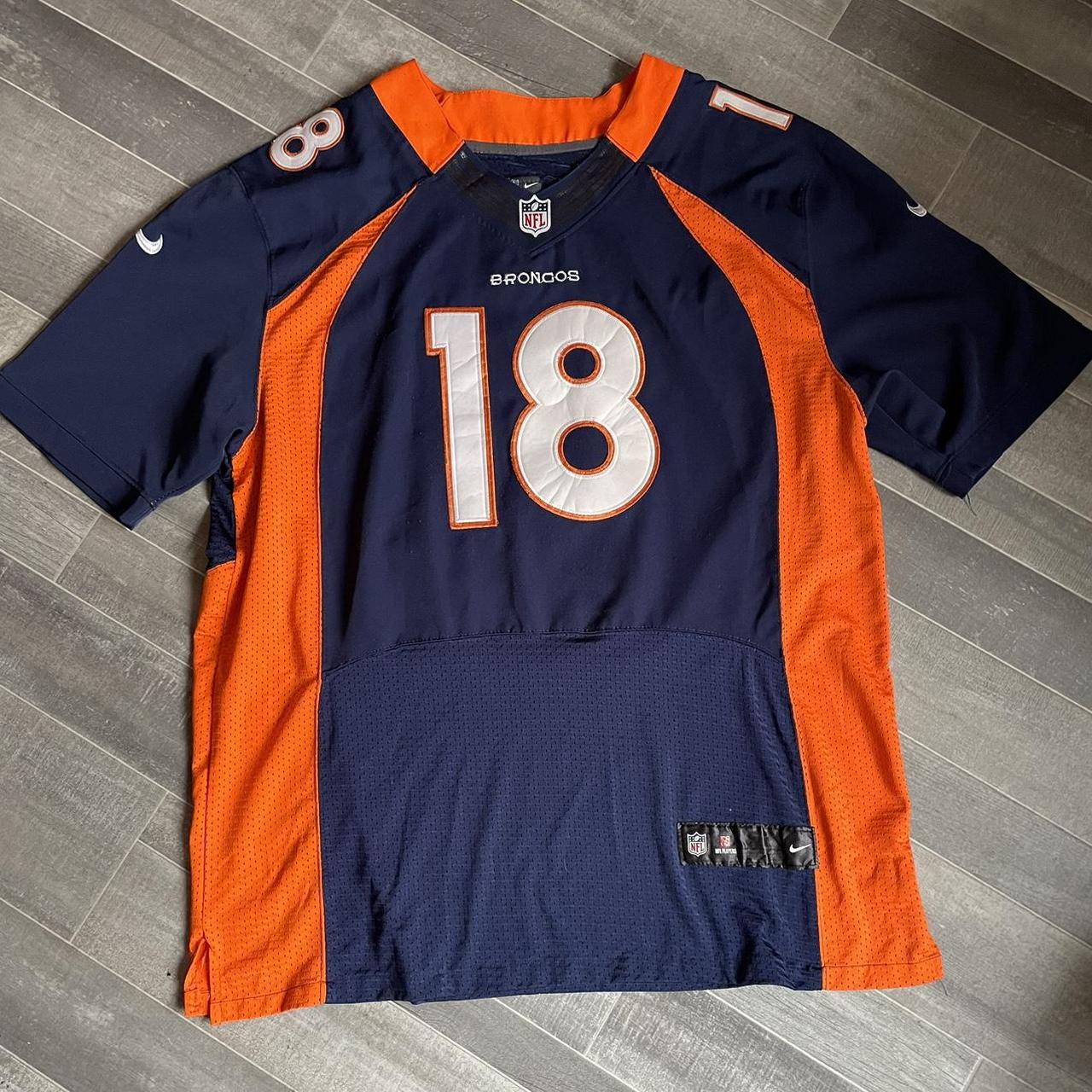 Peyton Manning Nike Denver Broncos Jersey size deals 52