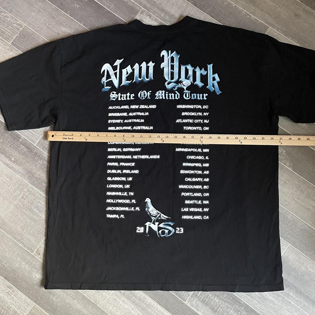 ミュージシャン NAS nysom tour 23 TEE NYSOM Tour '23 Cement T-Shirt - Nas | Official Store