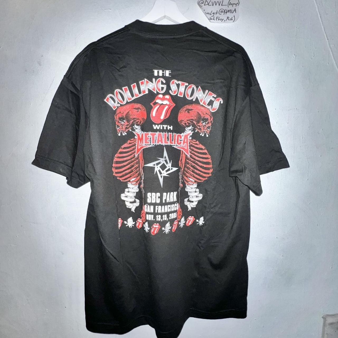 Vintage 2005 Rolling Stones Metallica San Francisco... - Depop