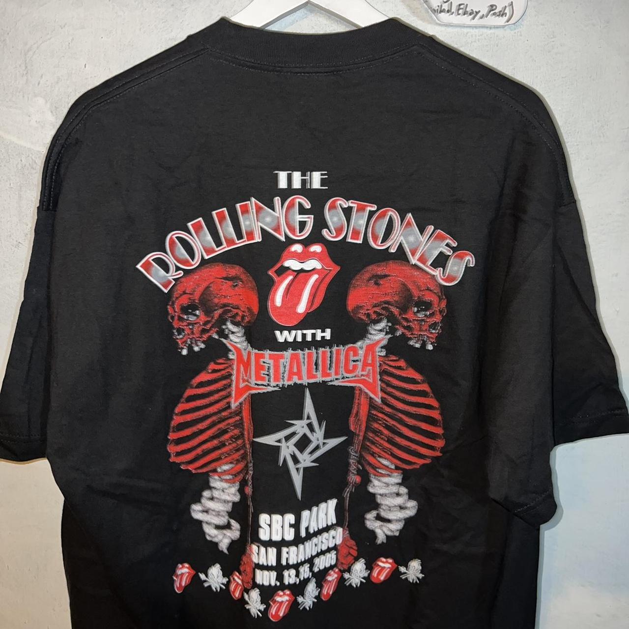 Vintage 2005 Rolling Stones Metallica San Francisco... - Depop