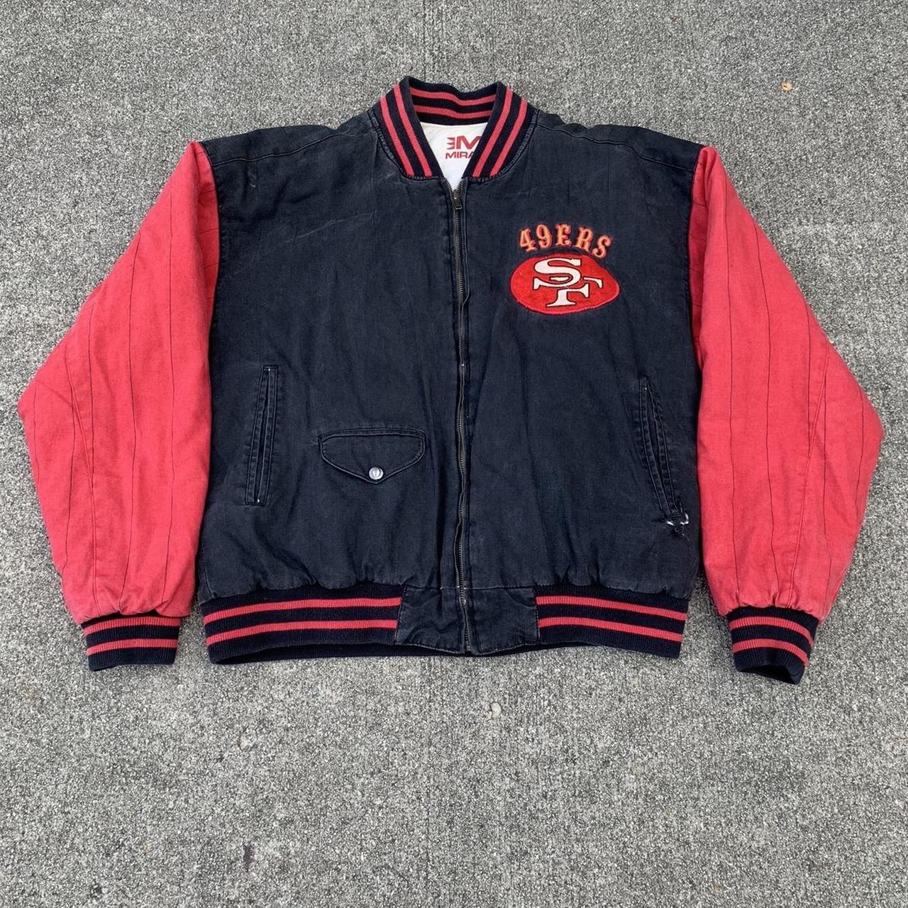 Men's Red and Black Jacket | Depop