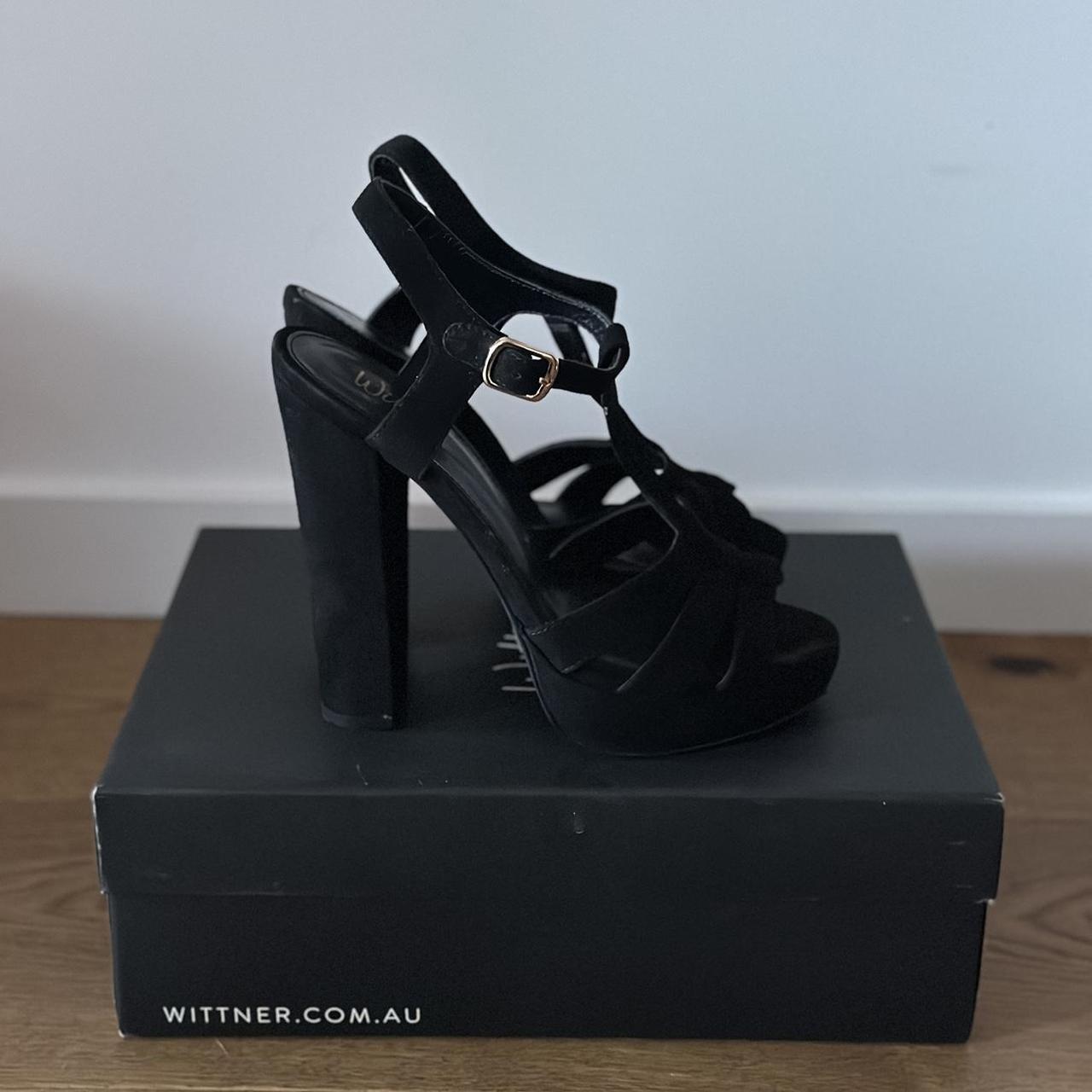 wittner black heels