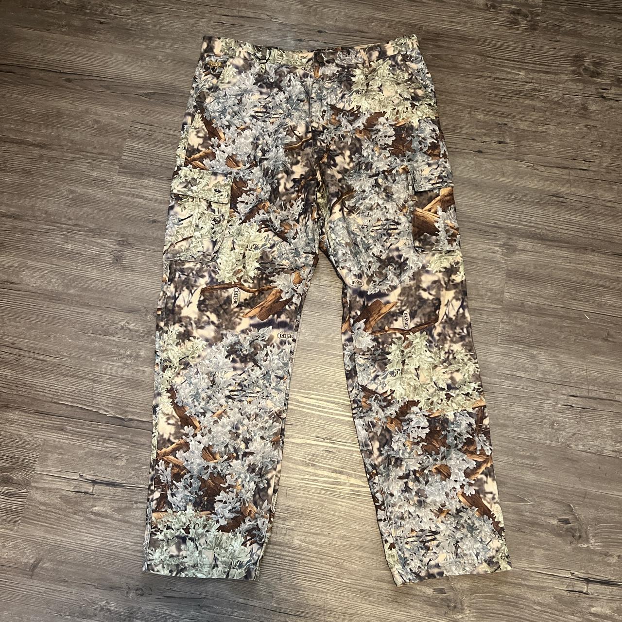 Men's Green and Khaki Trousers | Depop