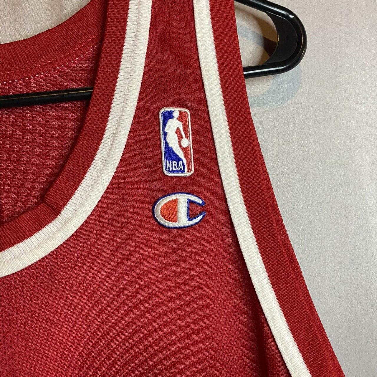 Vintage Jerry Stackhouse 76ers Jersey Mens 40 Champion NBA Basketball USA  Made