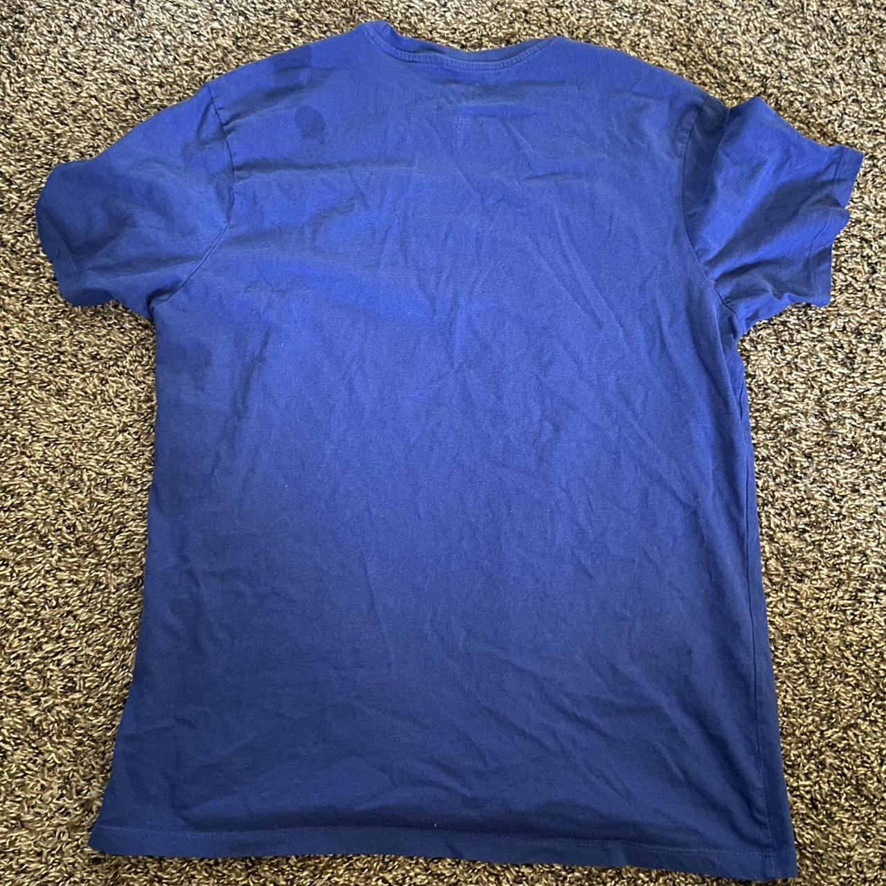 Vintage LA rams t-shirt with stains on the left - Depop