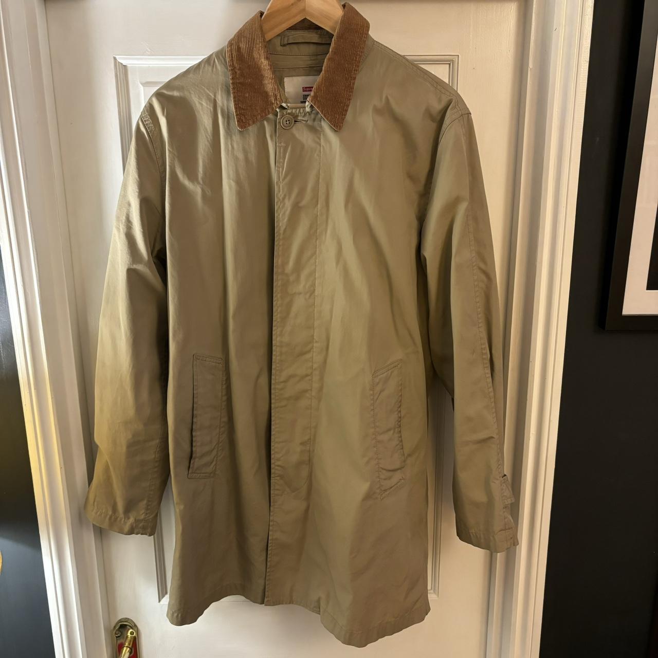 SUPREME LEOPARD TRENCH JACKET - FW2011 - L An | Depop