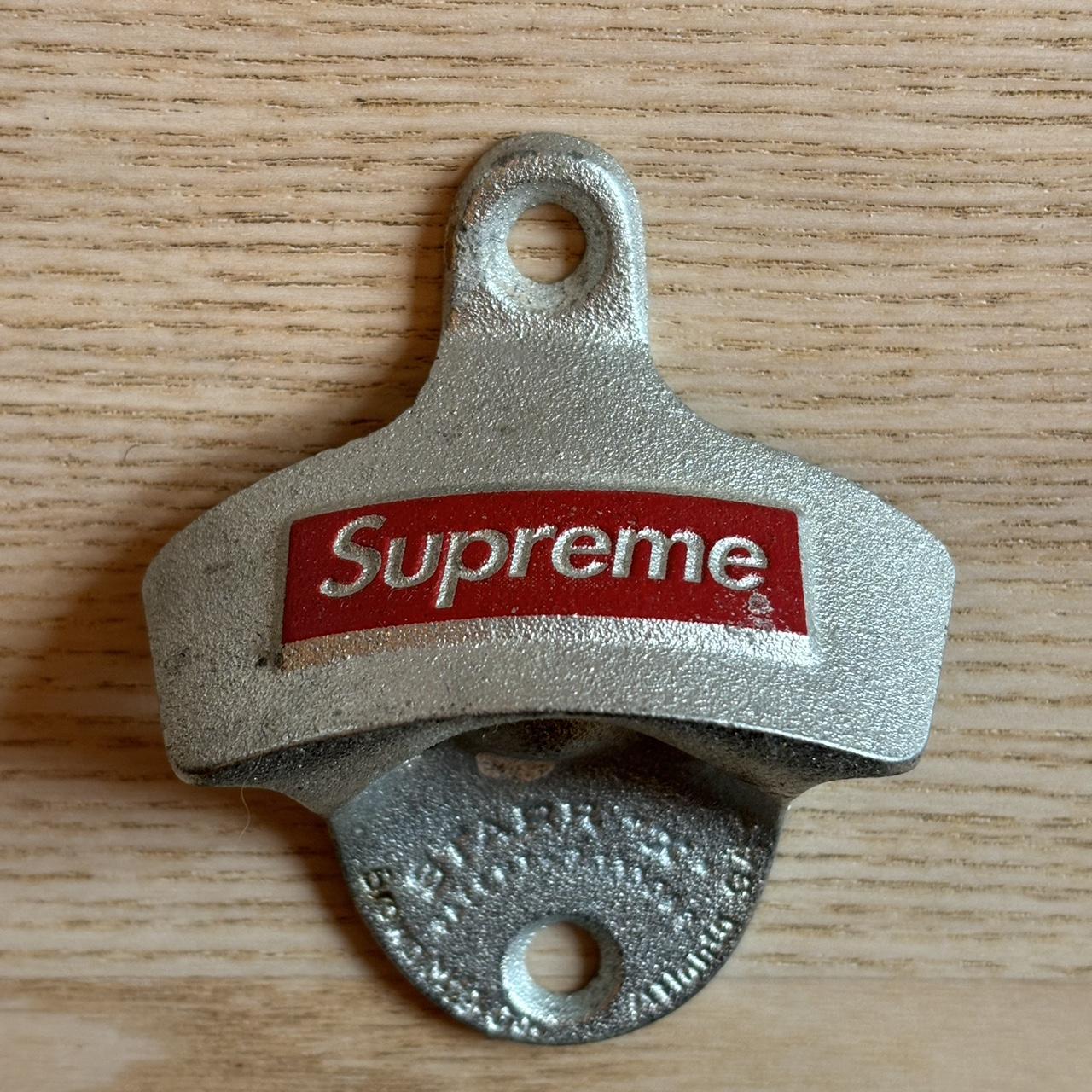 SUPREME x STARR STATIONARY WALL BOTTLE OPENER -...