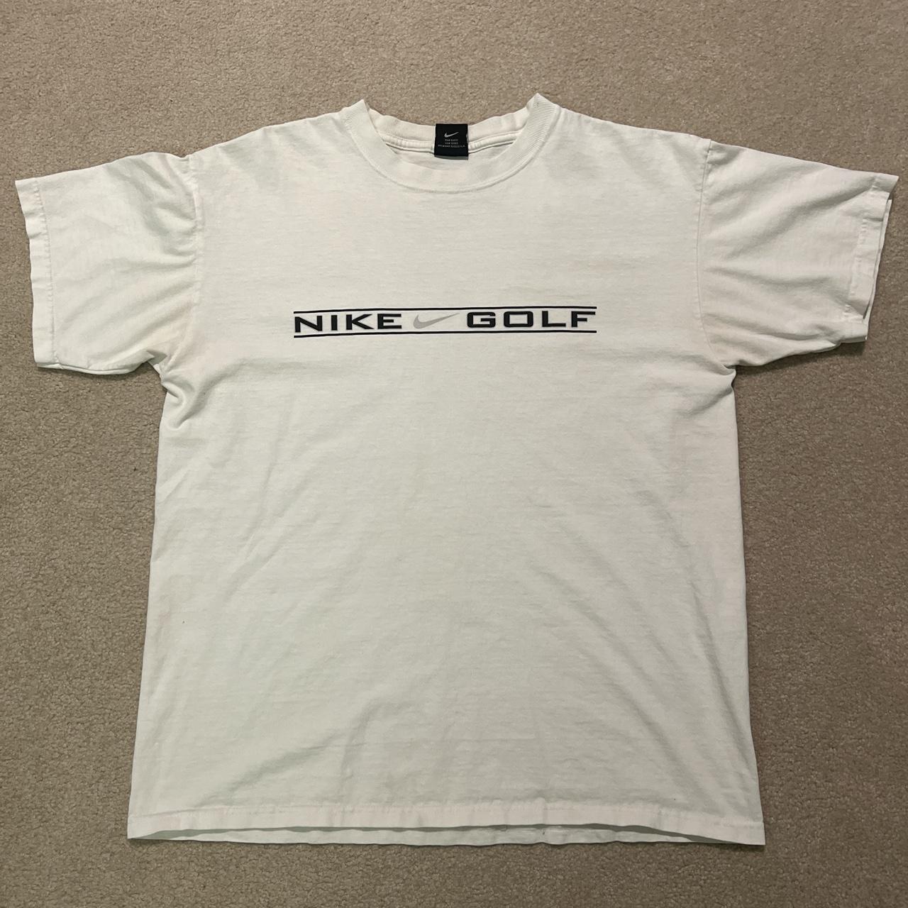 mens black and white nike t shirt