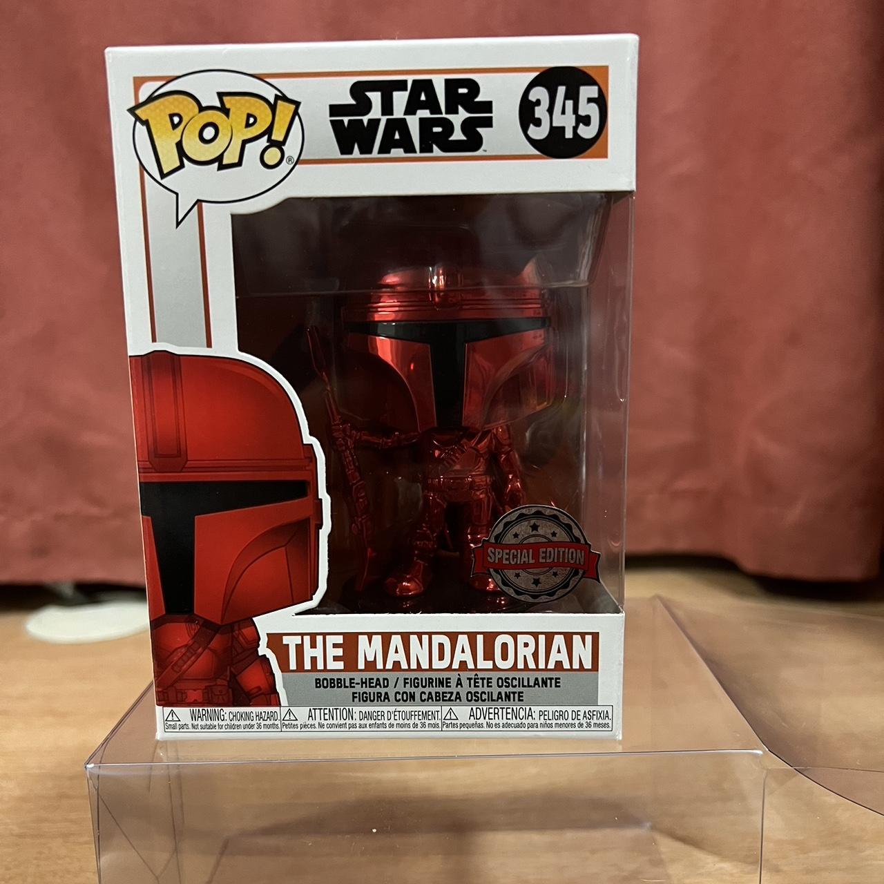 Funko Pop! Star Wars - The Mandalorian 345 CHROME!... - Depop