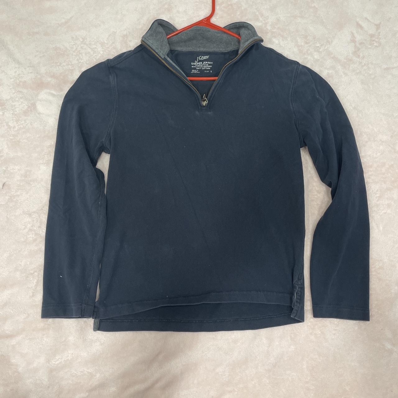 J crew men's online quarter zip