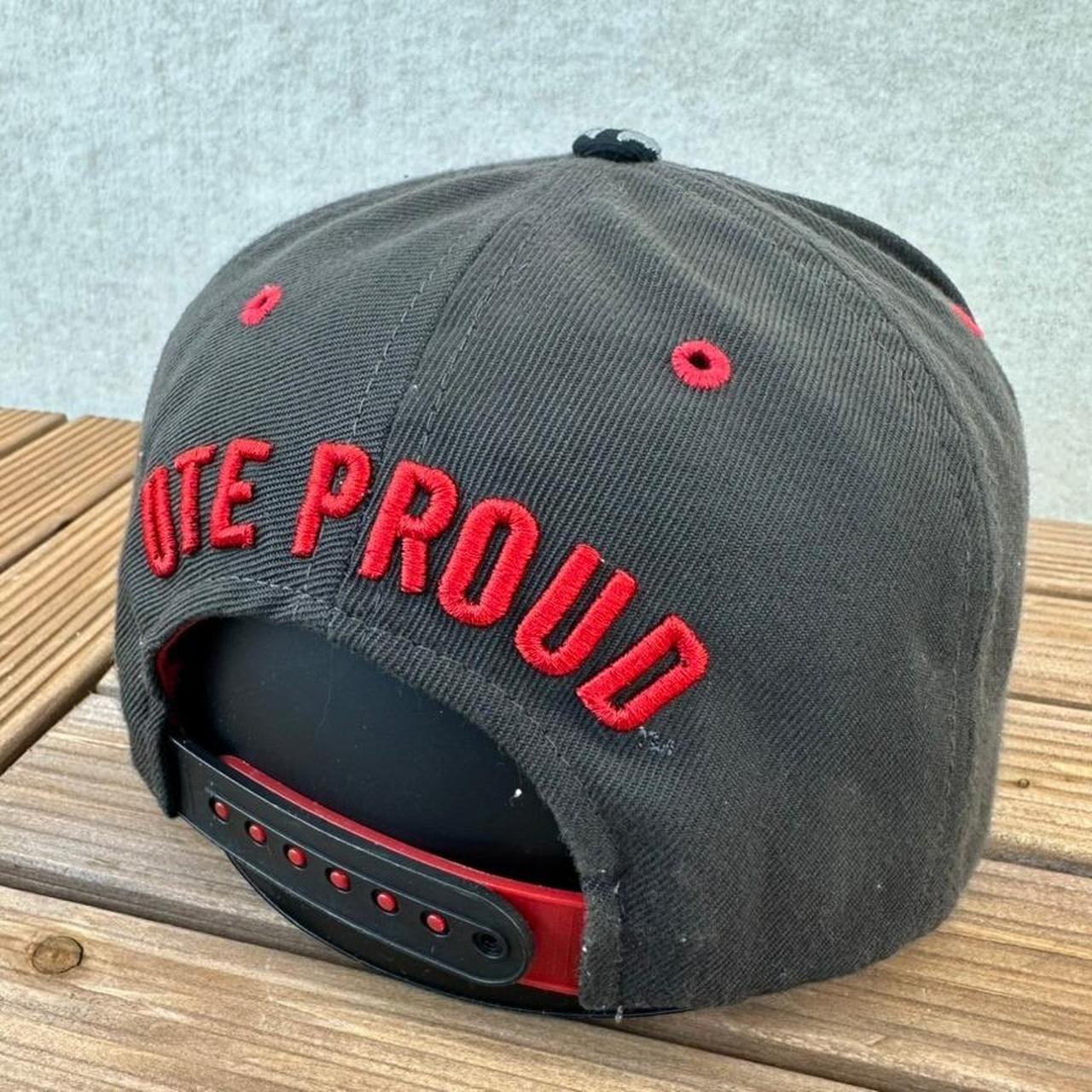 Zephyr Men's Caps - Grey/Red – Zephyr Utah Utes S… - image 4