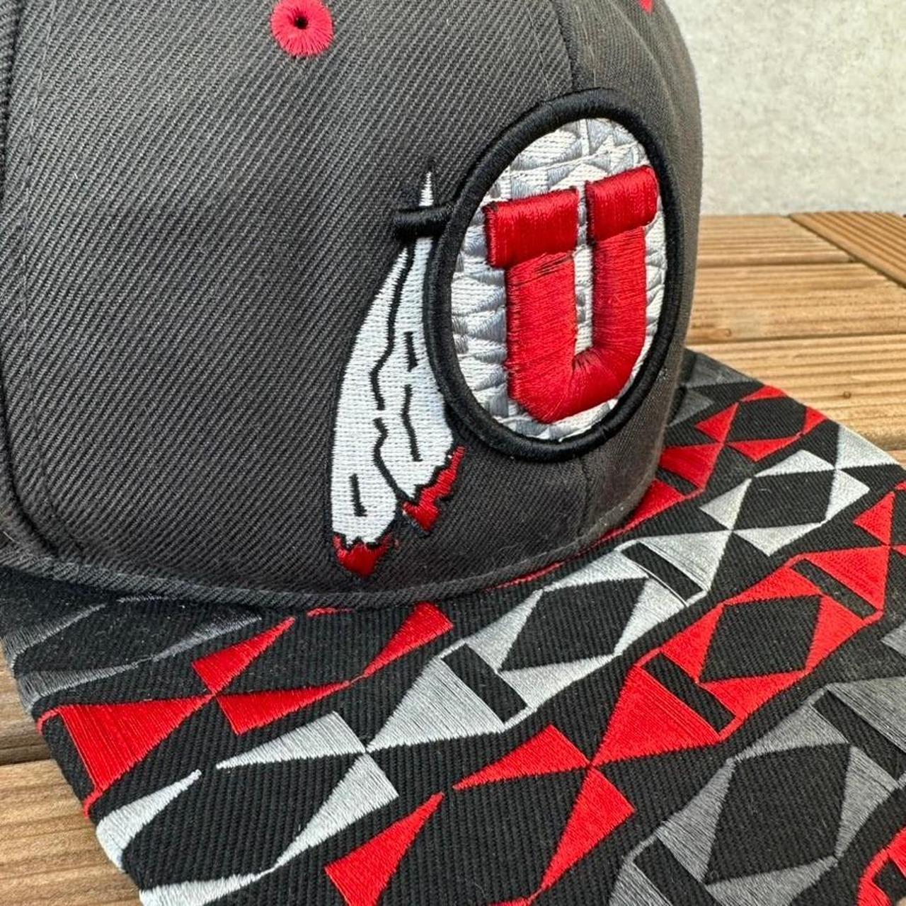 Zephyr Men's Caps - Grey/Red – Zephyr Utah Utes S… - image 7