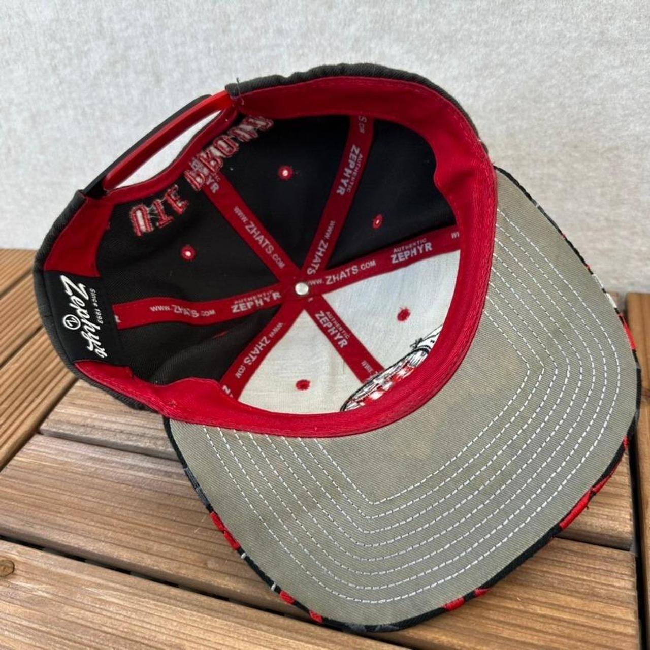 Zephyr Men's Caps - Grey/Red – Zephyr Utah Utes S… - image 8