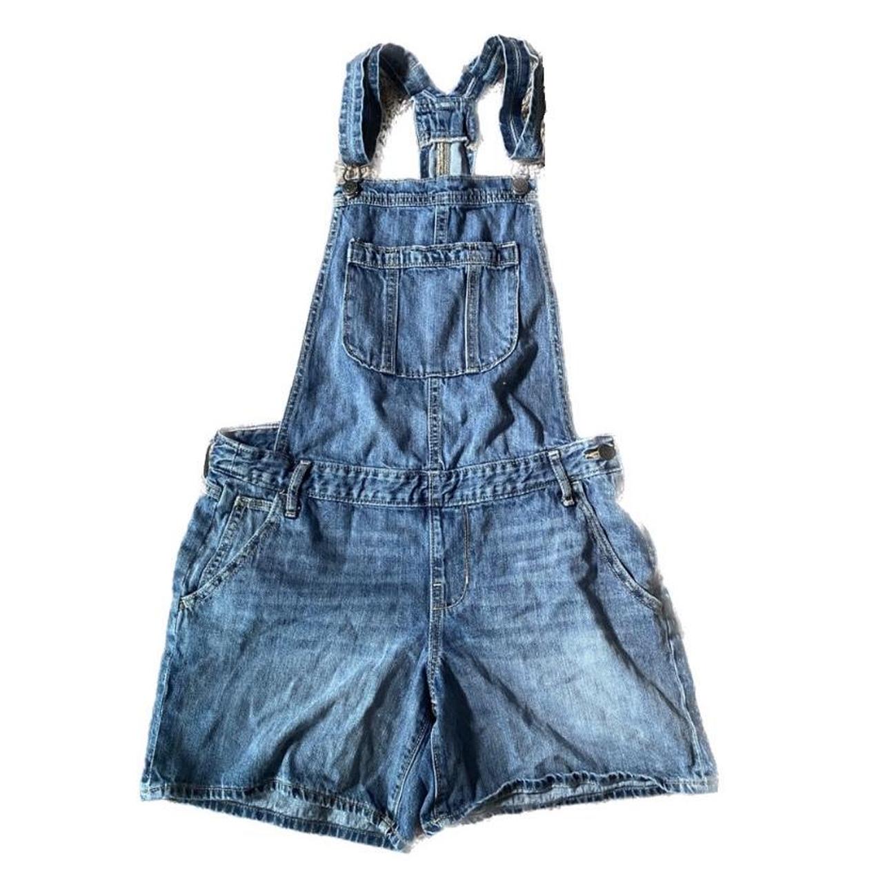 old navy overalls! • no flaws • size 8 , waist is... - Depop