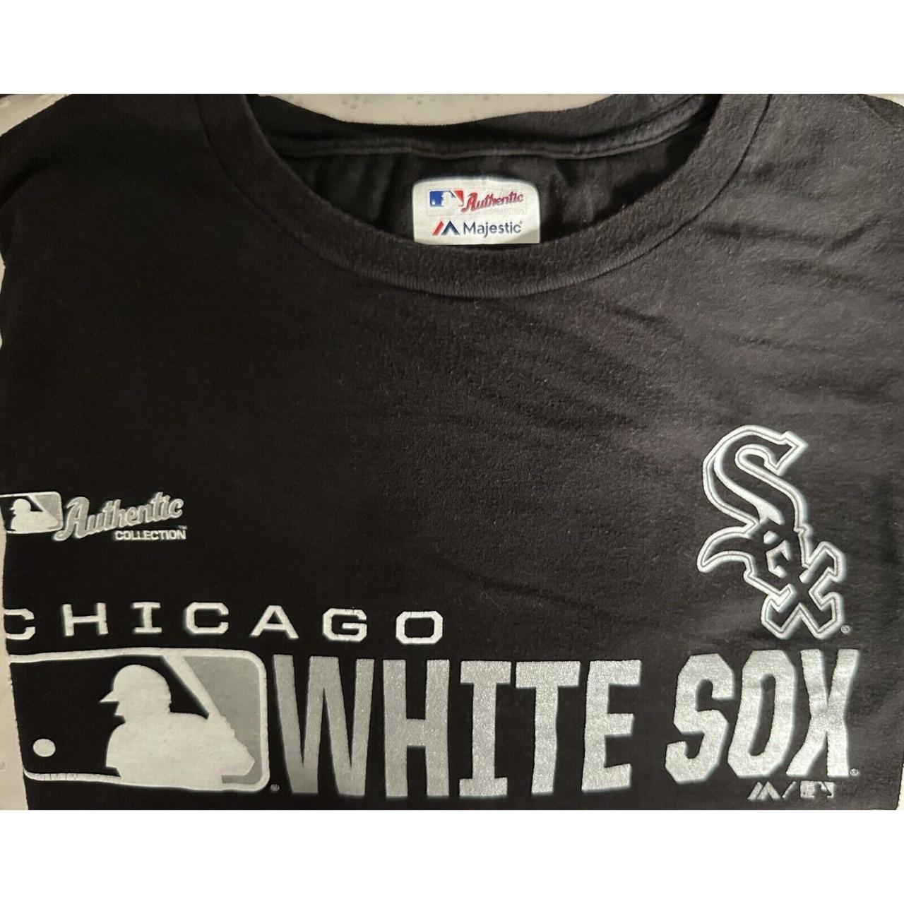 Majestic Athletic Chicago White Sox Authentic Collection T-Shirt, Men's L,  Black