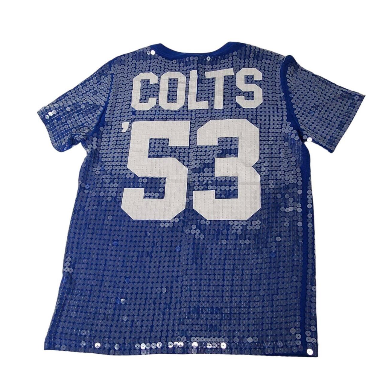 VICTORIA'S SECRET PINK NFL Collection Small Indianapolis Colts T-Shirt  NWT