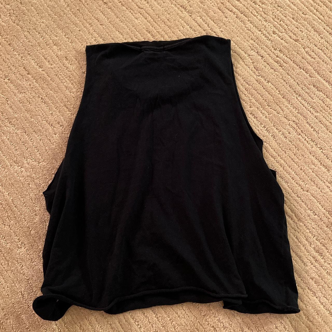 rare brandy melville muscle tee, eye graphic made