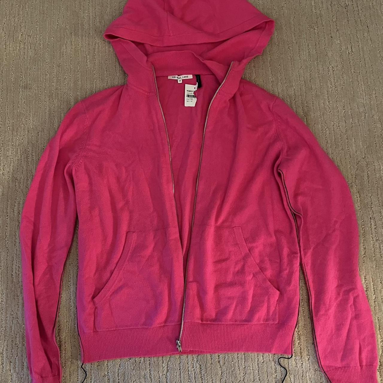 Helmut lang hotsell cashmere hoodie