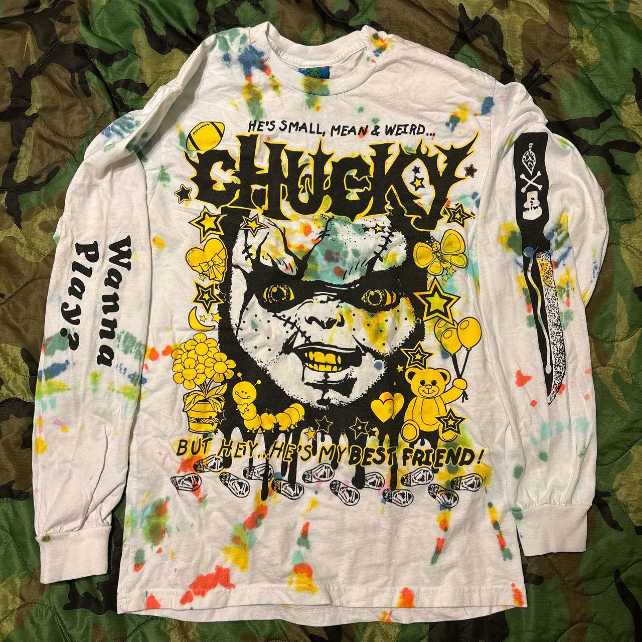 Charles Manson “Cease to Exist” tie dye shirt. | Depop