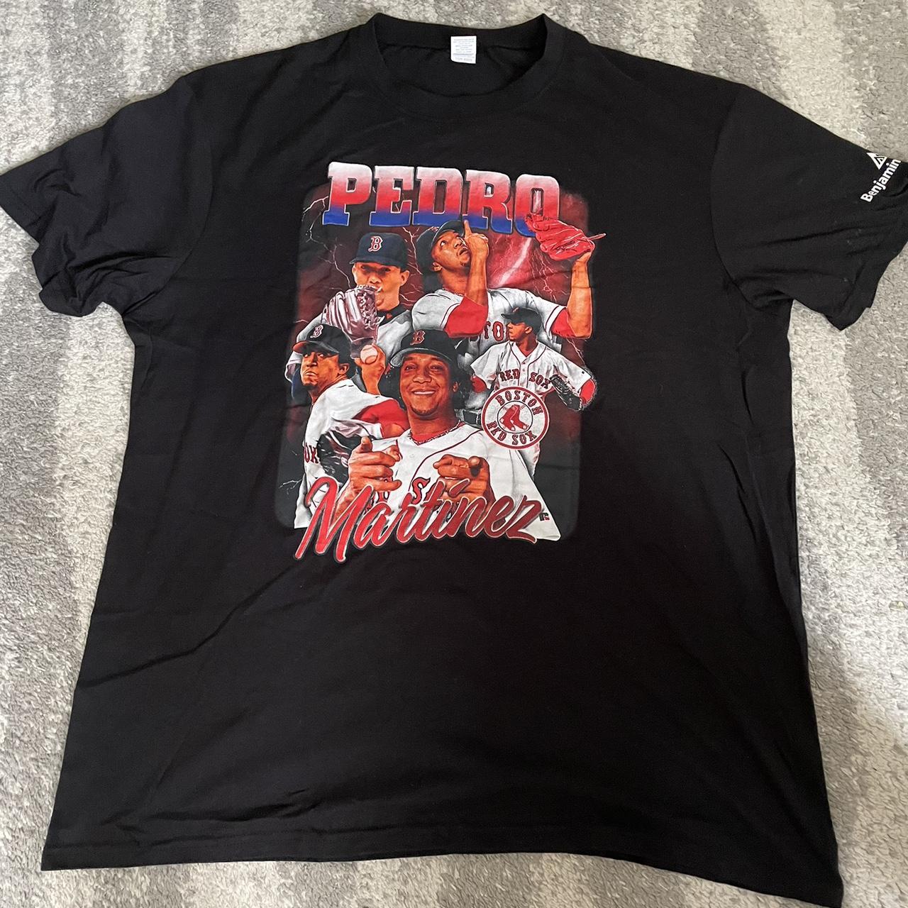 Pedro Martinez Boston Red Sox Graphic T-Shirt, Never - Depop