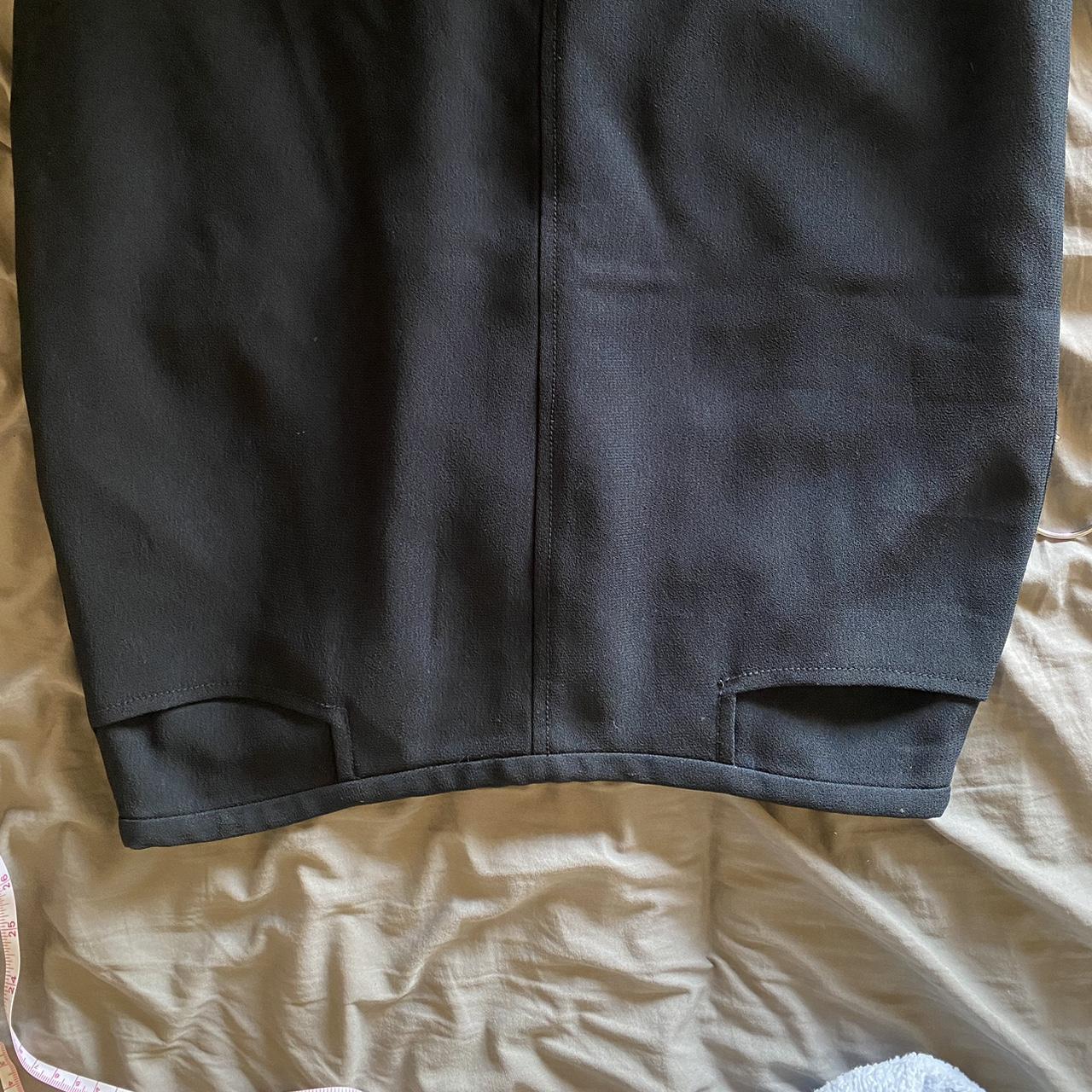 Vintage tailored black skirt. Super simple yet... - Depop