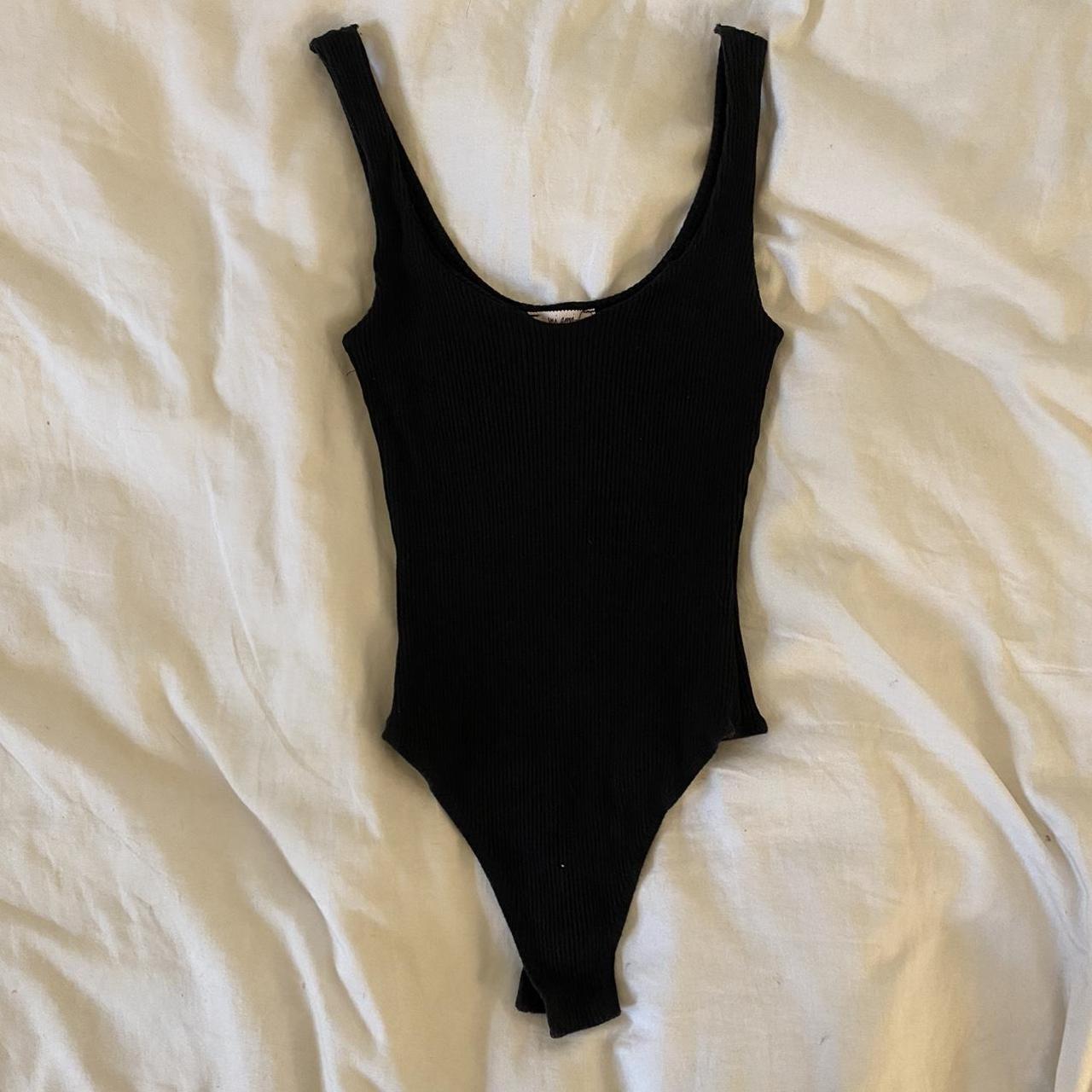 Black bodysuit from Francesca’s (Mi Ami brand)... - Depop