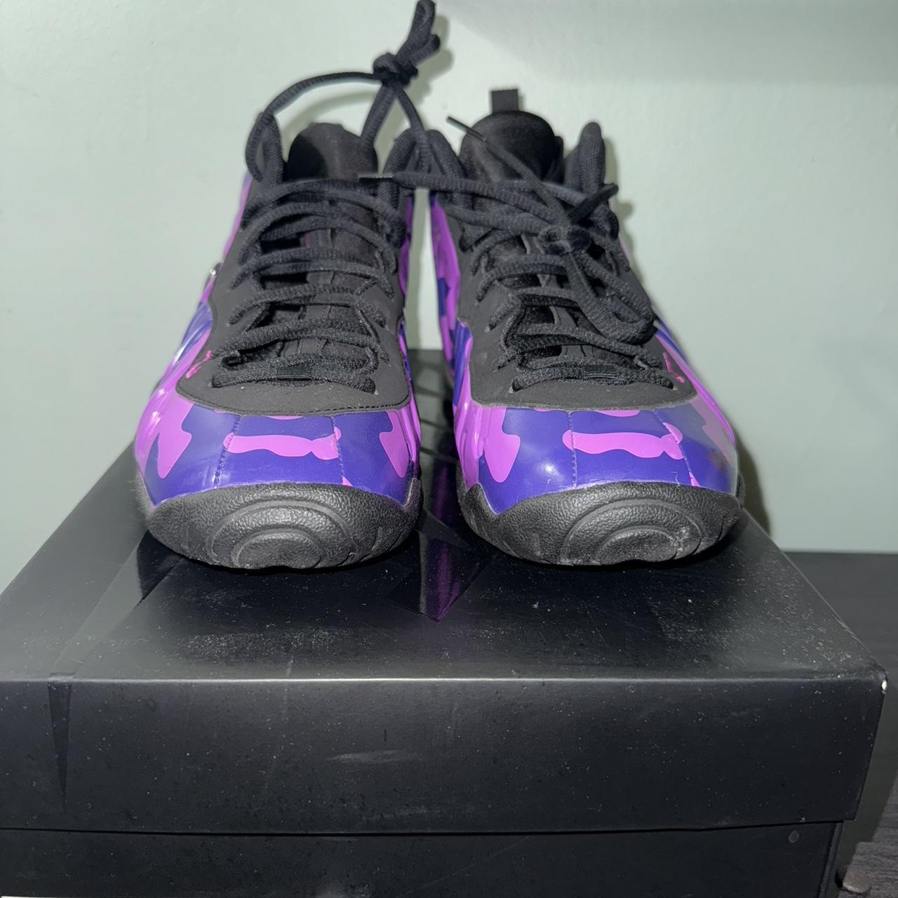 purple camo foamposites