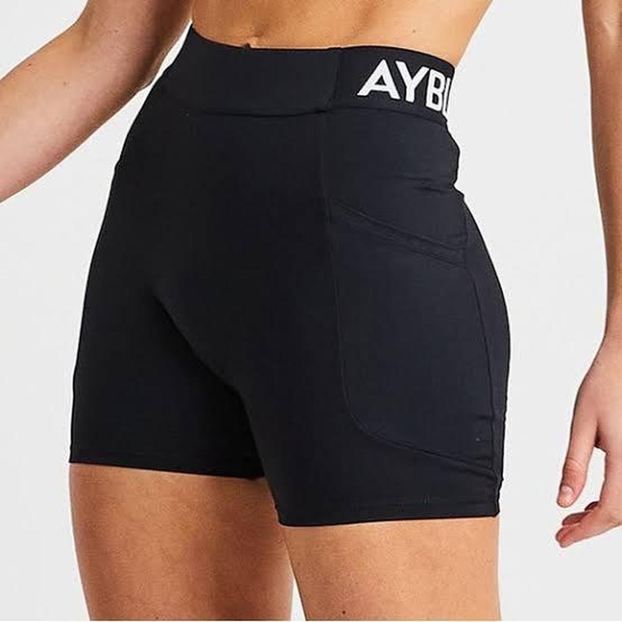 AYBL BUNDLE 🖤 Black Shorts S 🖤 White Crop S 🖤 Worn... Depop