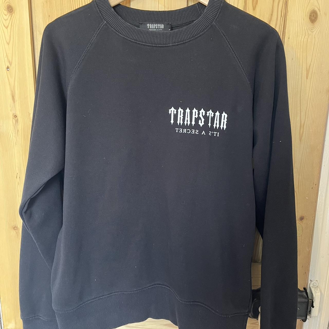Trapstar Men's Black Jumper Depop