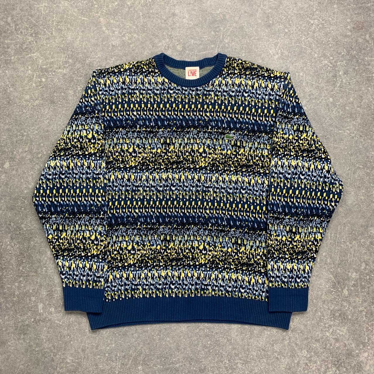 Men's Lacoste Graphic Thick Knitwear Men's Lacoste... - Depop