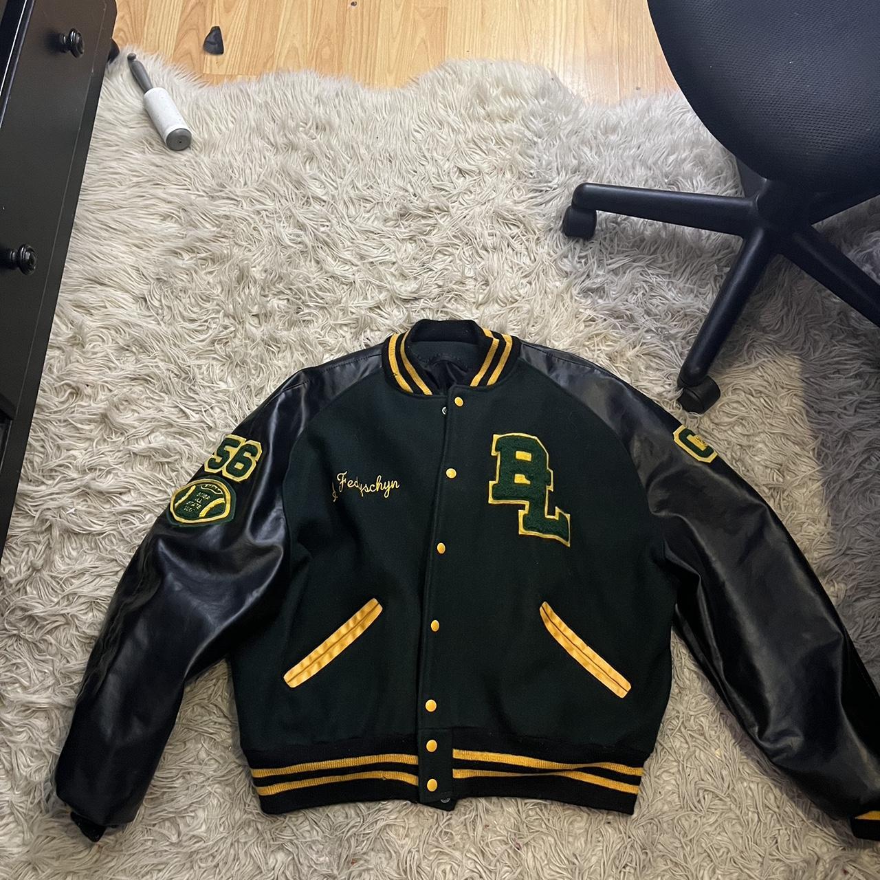 Royal “New Emancipation” Varsity Jacket ☆ - worn - Depop