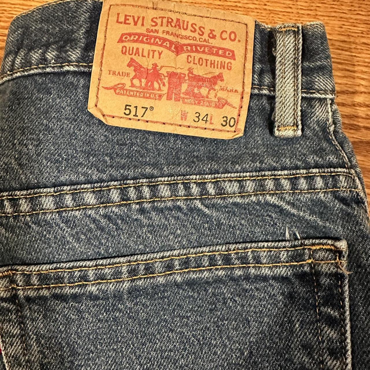 Levi's Men's Blue Jeans | Depop