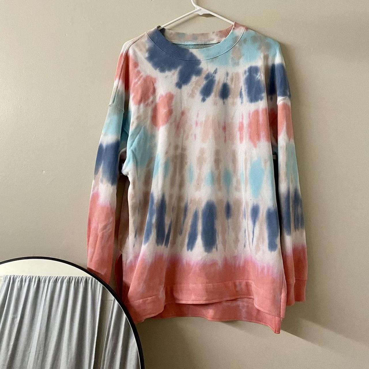 Tye dye sweatshirt from AmericanEagle Size S Free Depop